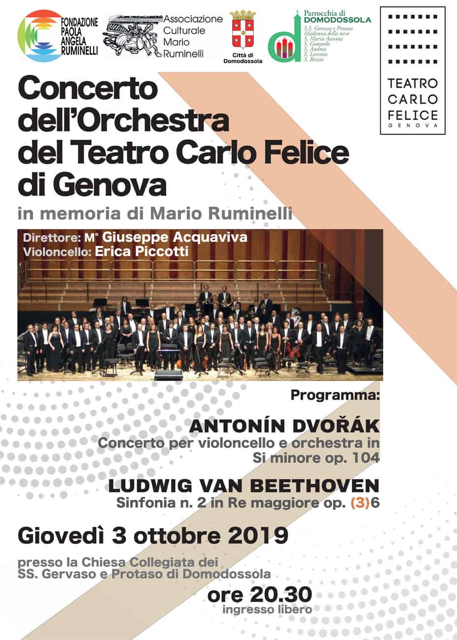 Concerto dell’Orchestra del Teatro Carlo Felice di Genova